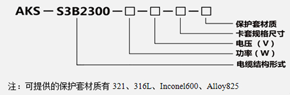 MI加熱電纜型號